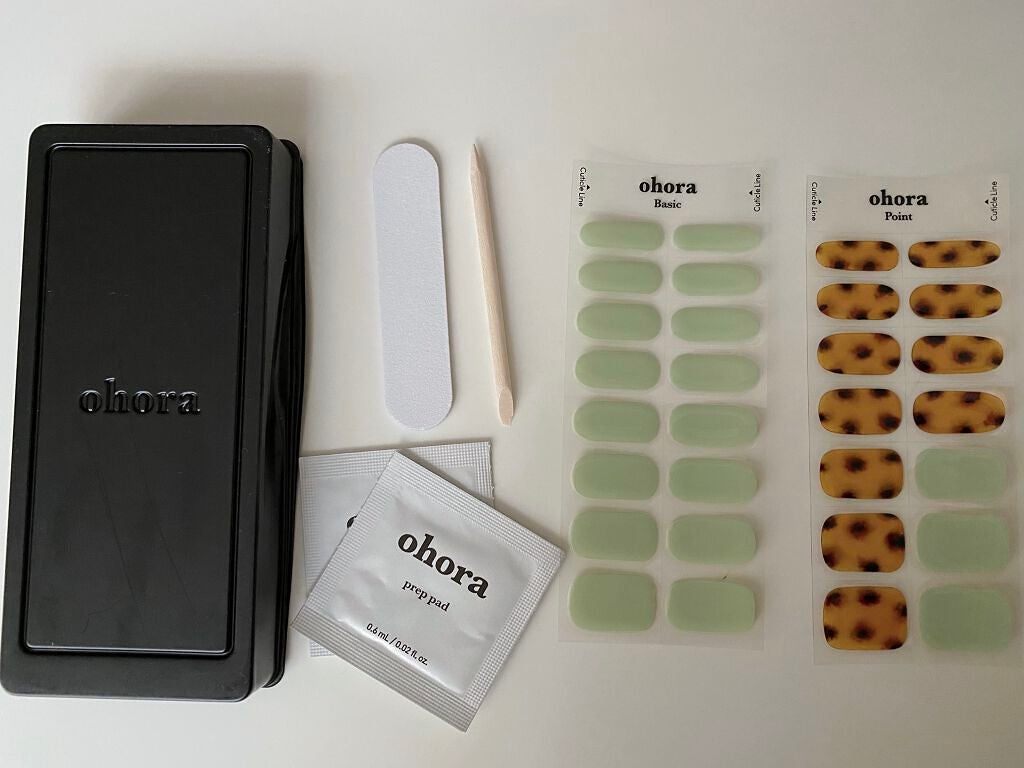 セミキュアジェルネイル(ハンド)/ohora/ネイルシールを使ったクチコミ(3枚目)