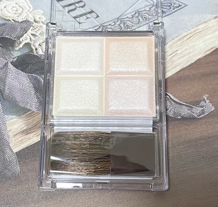 ミックスカラーチークN/CEZANNE/パウダーチークを使ったクチコミ(4枚目)