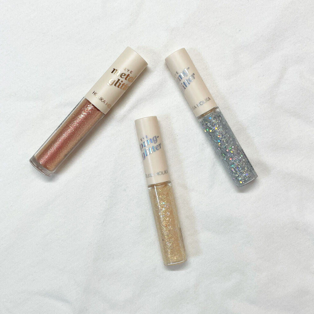 アイメタルグリッター/HOLIKA HOLIKA/グリッターを使ったクチコミ（1枚目）