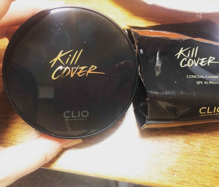 キル カバー コンシール クッション/CLIO/クッションファンデーションを使ったクチコミ(2枚目)