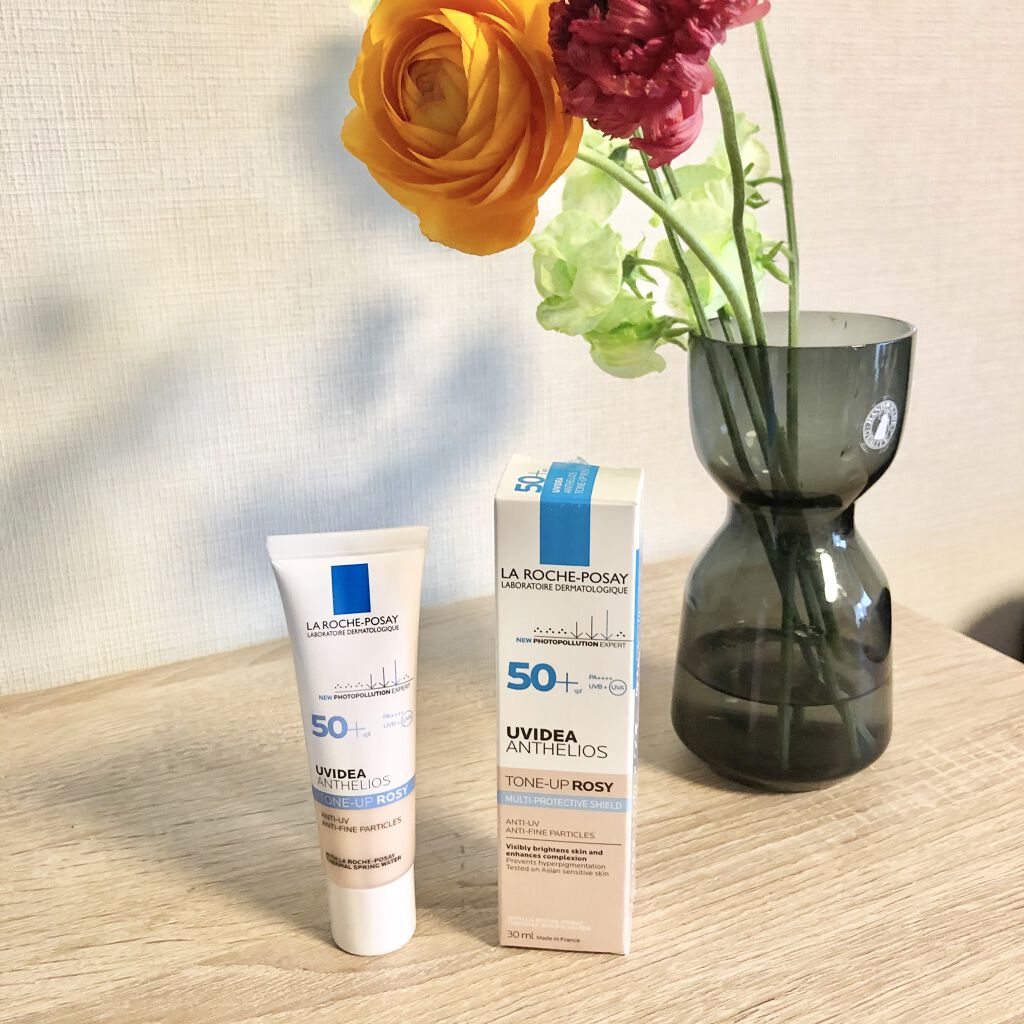 UVイデア XL プロテクショントーンアップ ローズ/ラ ロッシュ ポゼ/日焼け止めクリームを使ったクチコミ（1枚目）