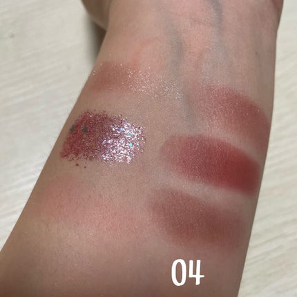 バタフライアイシャドウパレット/AGAG/アイシャドウパレットを使ったクチコミ(7枚目)