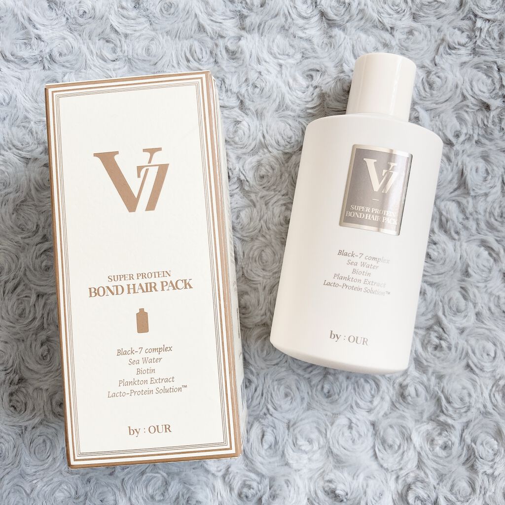 V7 スーパープロテイン ボンドヘアパック/by : OUR/ヘアマスク・ヘアパックを使ったクチコミ（1枚目）