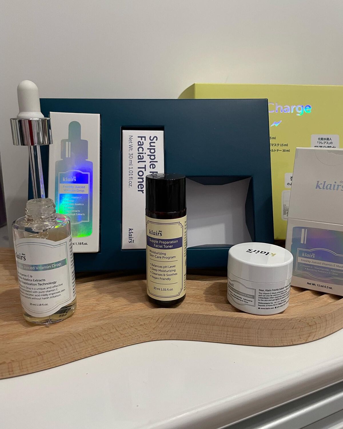 フレッシュリージュースドビタミンドロップ(35ml)/Klairs/美容液を使ったクチコミ(2枚目)