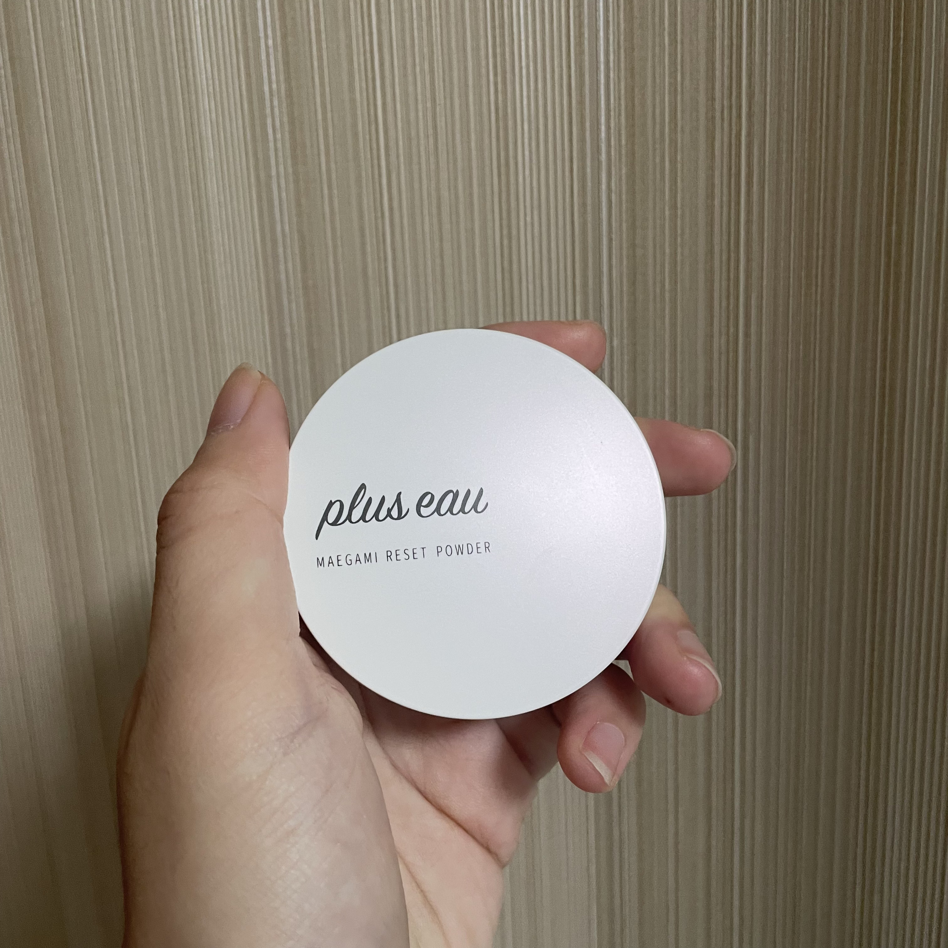 マエガミリセットパウダー/plus eau/その他スタイリングを使ったクチコミ（1枚目）