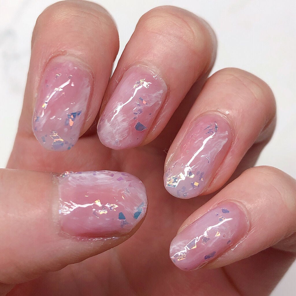 ジェルボリュームトップコート/キャンメイク/ネイルトップコートを使ったクチコミ(2枚目)