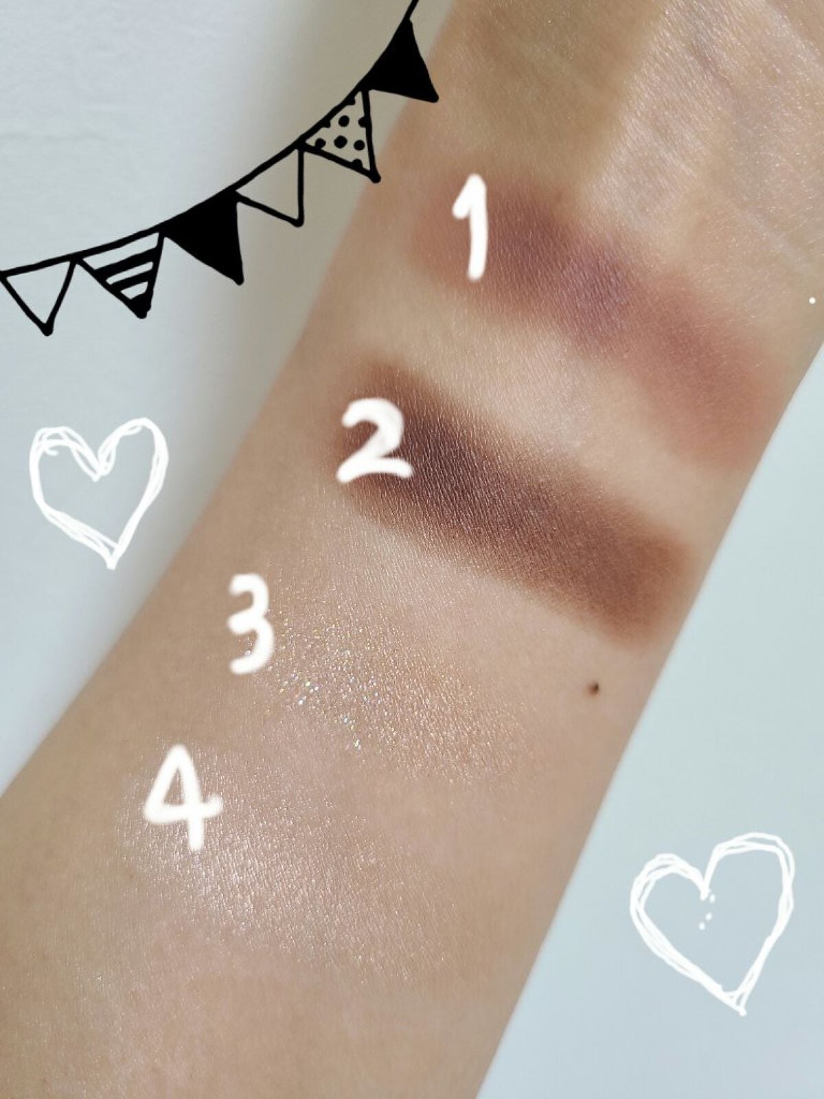 THE アイパレR/b idol/アイシャドウパレットを使ったクチコミ(3枚目)