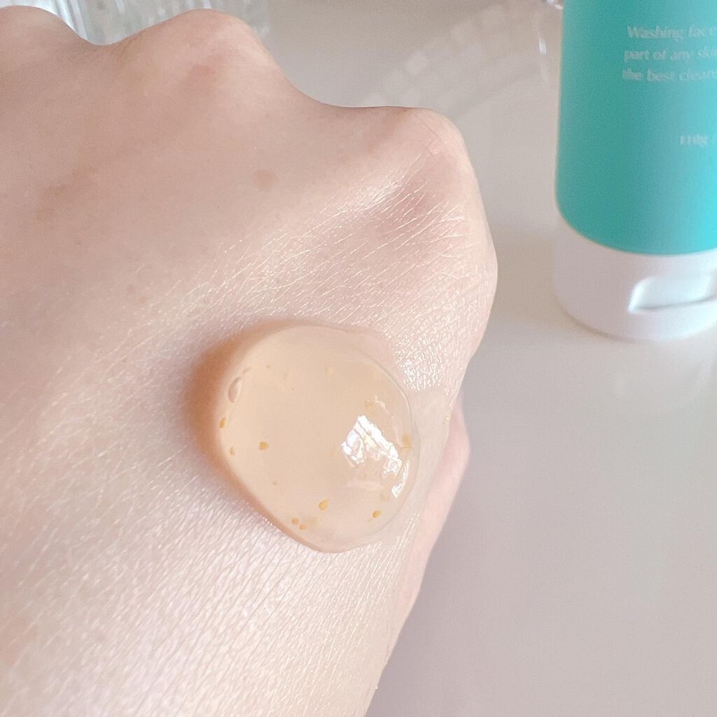 マンナンジェリーハイドロウォッシュ/PLUEST/洗顔料を使ったクチコミ(8枚目)