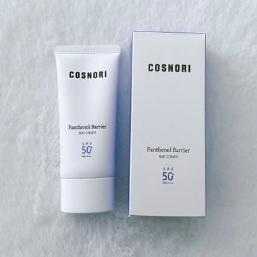 COSNORI パンテノールバリアサンクリーム(日焼け止め)SPF50+ PA++++のクチコミ「◇COSNORI パンテノールバリアサンクリーム
SPF50+ PA++++  50ml  購.....」（1枚目）