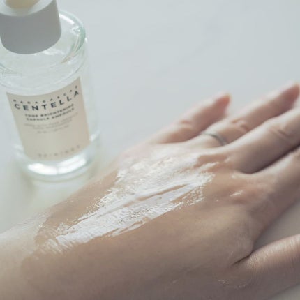 トーンブライトニング カプセルアンプル/SKIN1004/美容液を使ったクチコミ(4枚目)