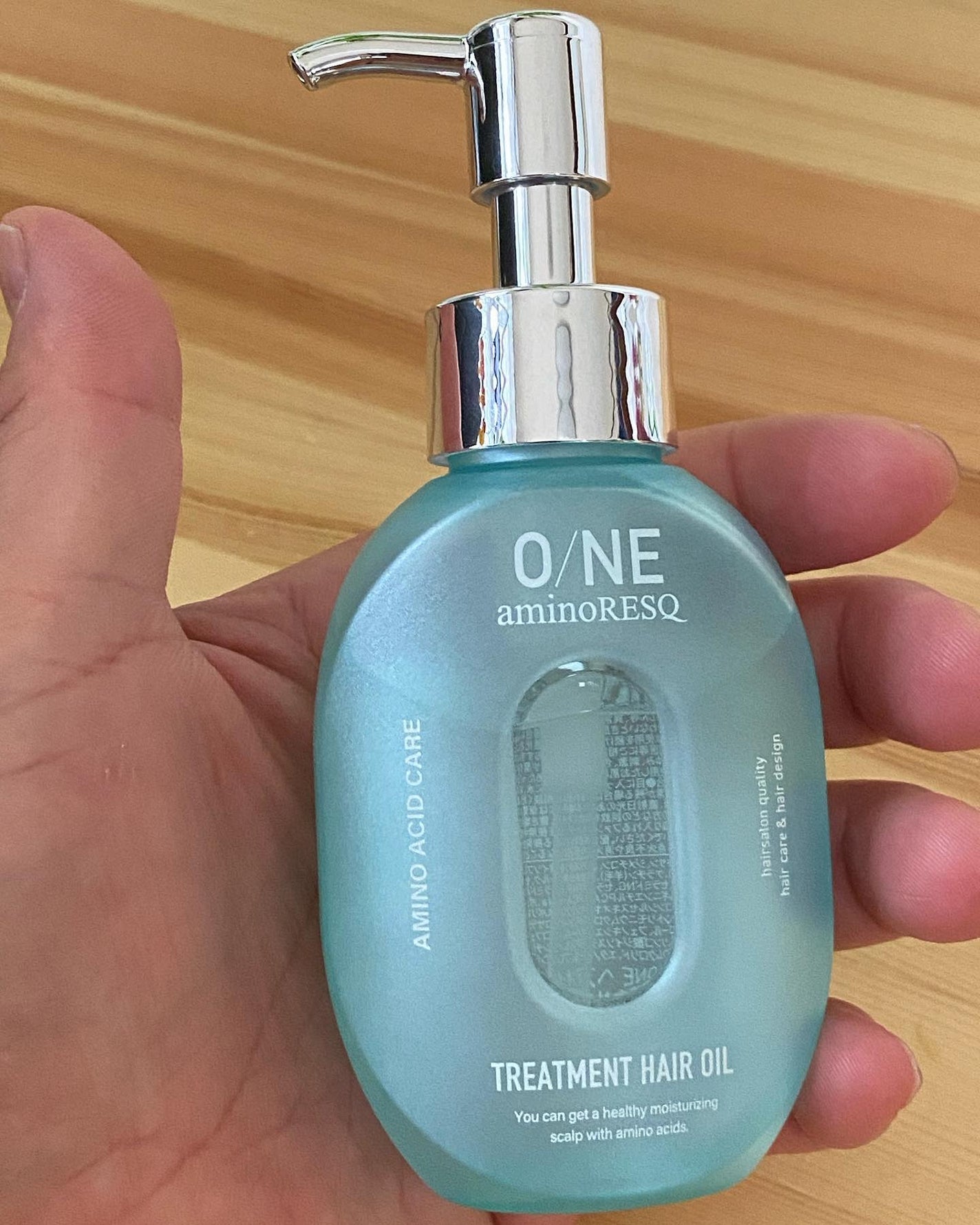 ワン アミノレスキュー トリートメントヘアオイル/アミノレスキュー/ヘアオイルを使ったクチコミ(2枚目)