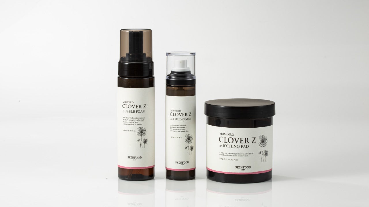 SKINFOOD ももクロ×スキンフード　スキンケア3点セット