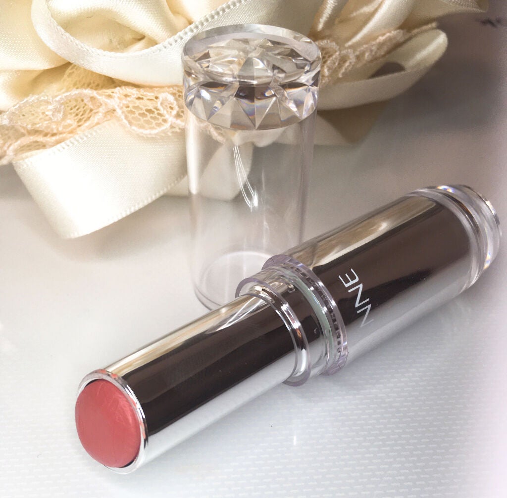 ラスティンググロスリップ/CEZANNE/口紅を使ったクチコミ(3枚目)