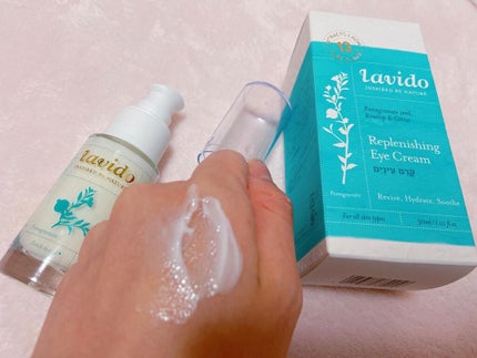 リプレニッシングアイクリーム/Lavido/アイケア・アイクリームを使ったクチコミ(4枚目)