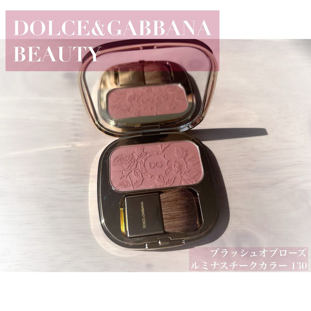 ブラッシュオブローズ ルミナスチークカラー/DOLCE&GABBANA BEAUTY/パウダーチークを使ったクチコミ(1枚目)