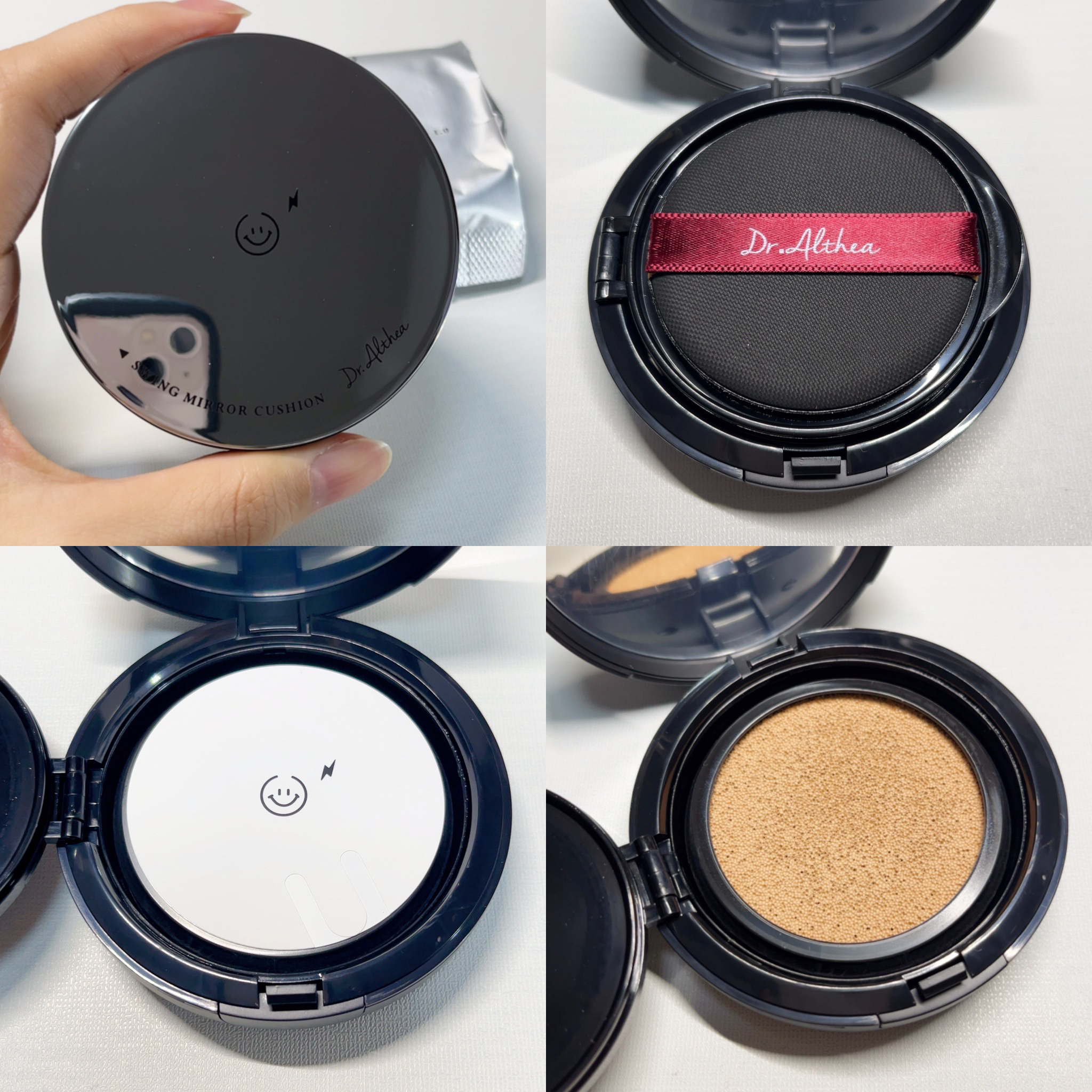 スウィング ミラー クッション/Dr.Althea/クッションファンデーションを使ったクチコミ（2枚目）