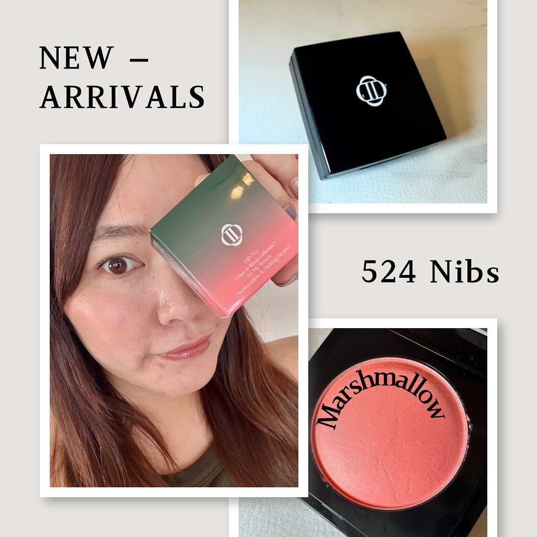 (Peter＆Wendy Collection) Be My Wendy Marshmallow Blusher 524 Nibs/Dinto/ジェル・クリームチークを使ったクチコミ（3枚目）