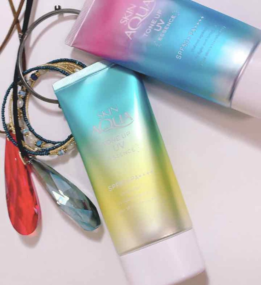 スキンアクア トーンアップUVエッセンス/スキンアクア/日焼け止めクリームを使ったクチコミ(1枚目)