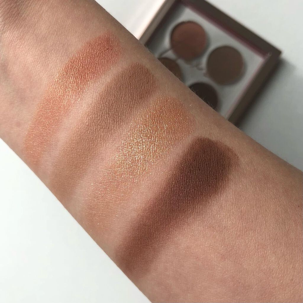 VAST NEBULA 4COLOR EYESHADOW PALETTE/HEXZE(ヘックスゼ)/アイシャドウパレットを使ったクチコミ(4枚目)