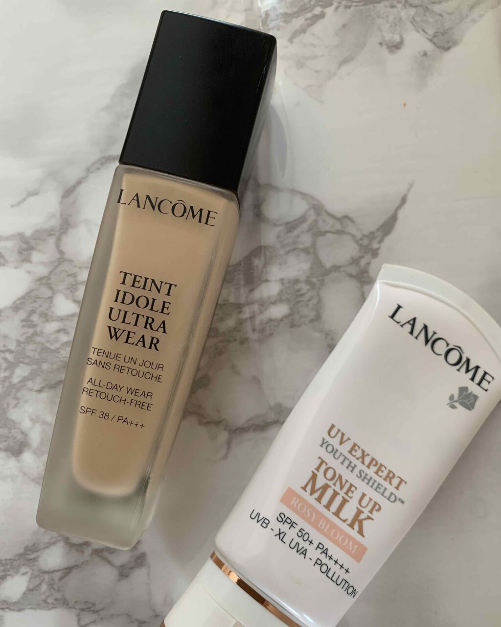 タンイドル ウルトラ ウェア リキッド/LANCOME/リキッドファンデーションを使ったクチコミ（1枚目）