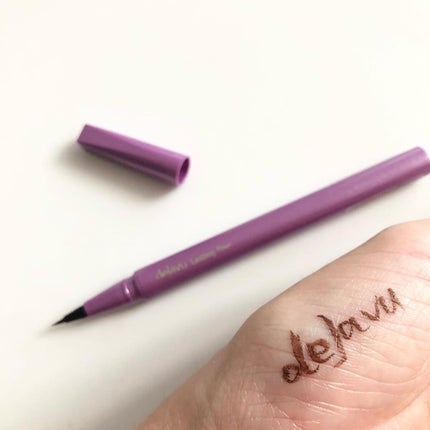 「密着アイライナー」ショート筆リキッド/デジャヴュ/リキッドアイライナーを使ったクチコミ(3枚目)