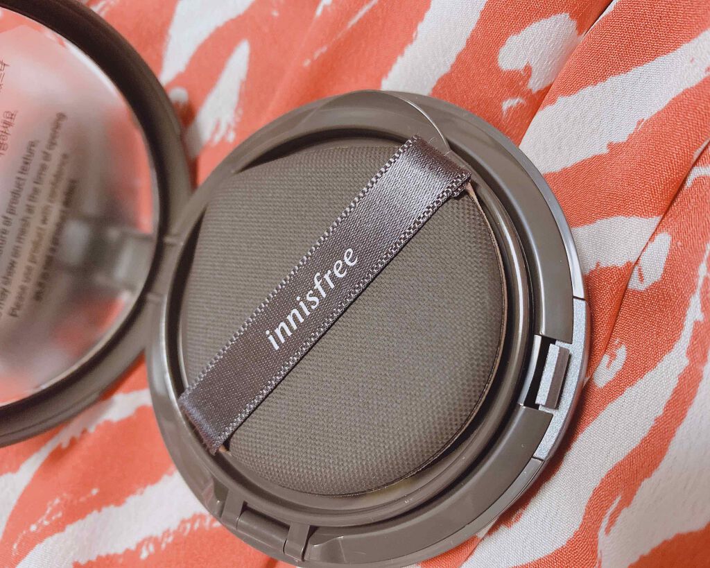 ライトフィット クッション/innisfree/クッションファンデーションを使ったクチコミ（2枚目）