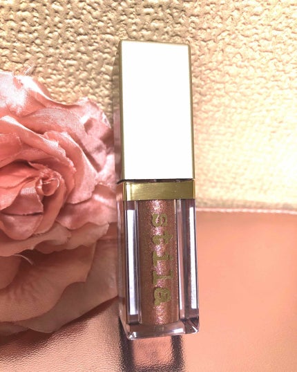 グリッター&グロウ リキッドアイシャドウ/stila/グリッターを使ったクチコミ(1枚目)