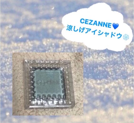 シングルカラーアイシャドウ/CEZANNE/単色アイシャドウを使ったクチコミ(1枚目)