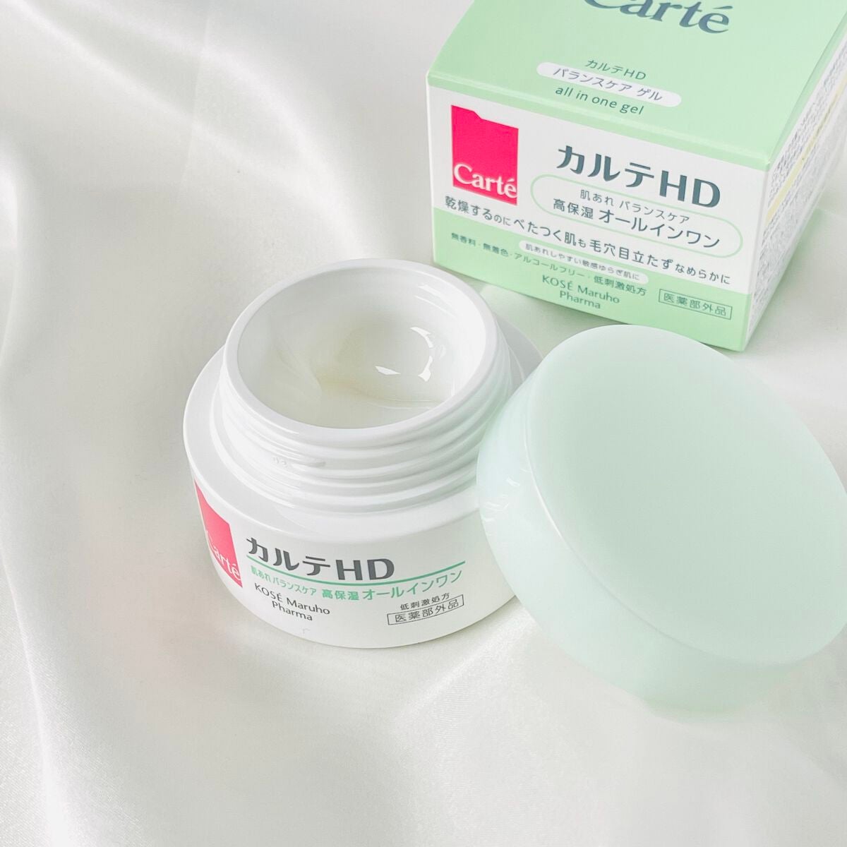 バランスケア ゲル/カルテHD/フェイスクリームを使ったクチコミ(4枚目)