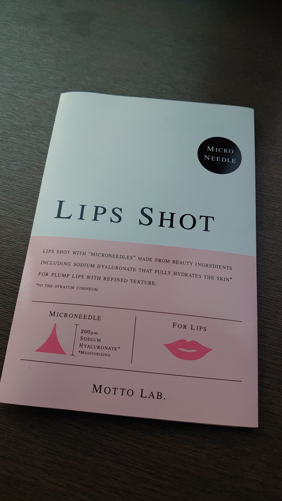 LIPS SHOT/MOTTO LAB./リップマスクを使ったクチコミ(1枚目)