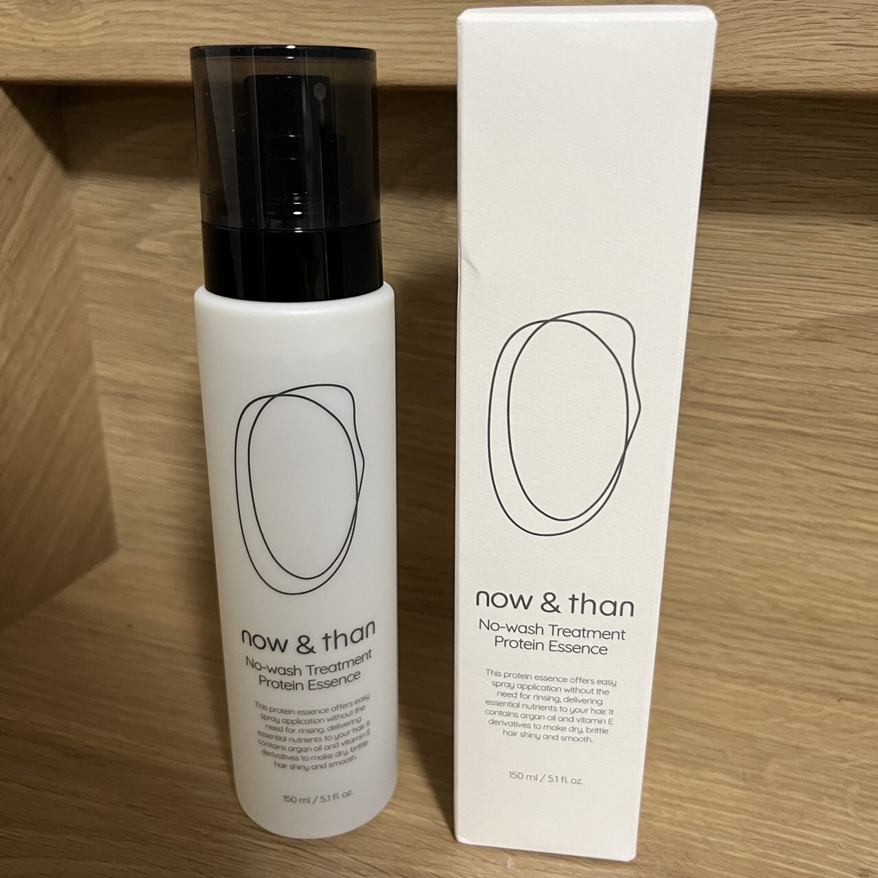 ノーウォッシュトリートメントプロテインエッセンス/now & than（ナウアンドダン）/ヘアミストを使ったクチコミ（1枚目）