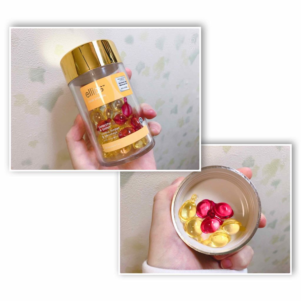 ヘアーオイル【トリートメント】/ellips/ヘアオイルを使ったクチコミ(2枚目)