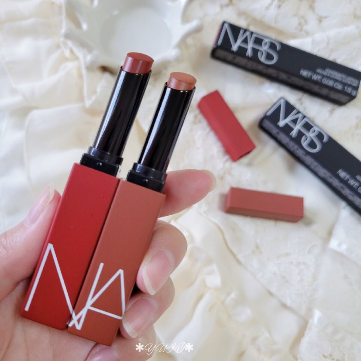 パワーマット リップスティック/NARS/口紅を使ったクチコミ(1枚目)