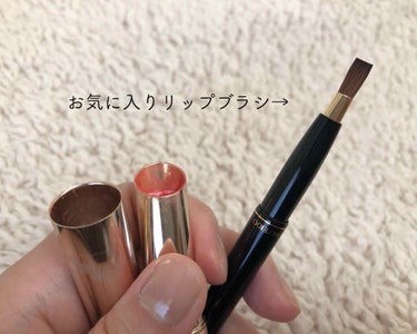 資生堂 リップブラシ403/SHISEIDO/メイクブラシを使ったクチコミ（3枚目）