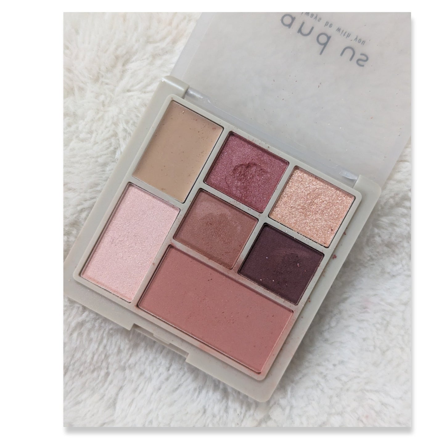 フェイスパレット/and us/アイシャドウパレットを使ったクチコミ(3枚目)