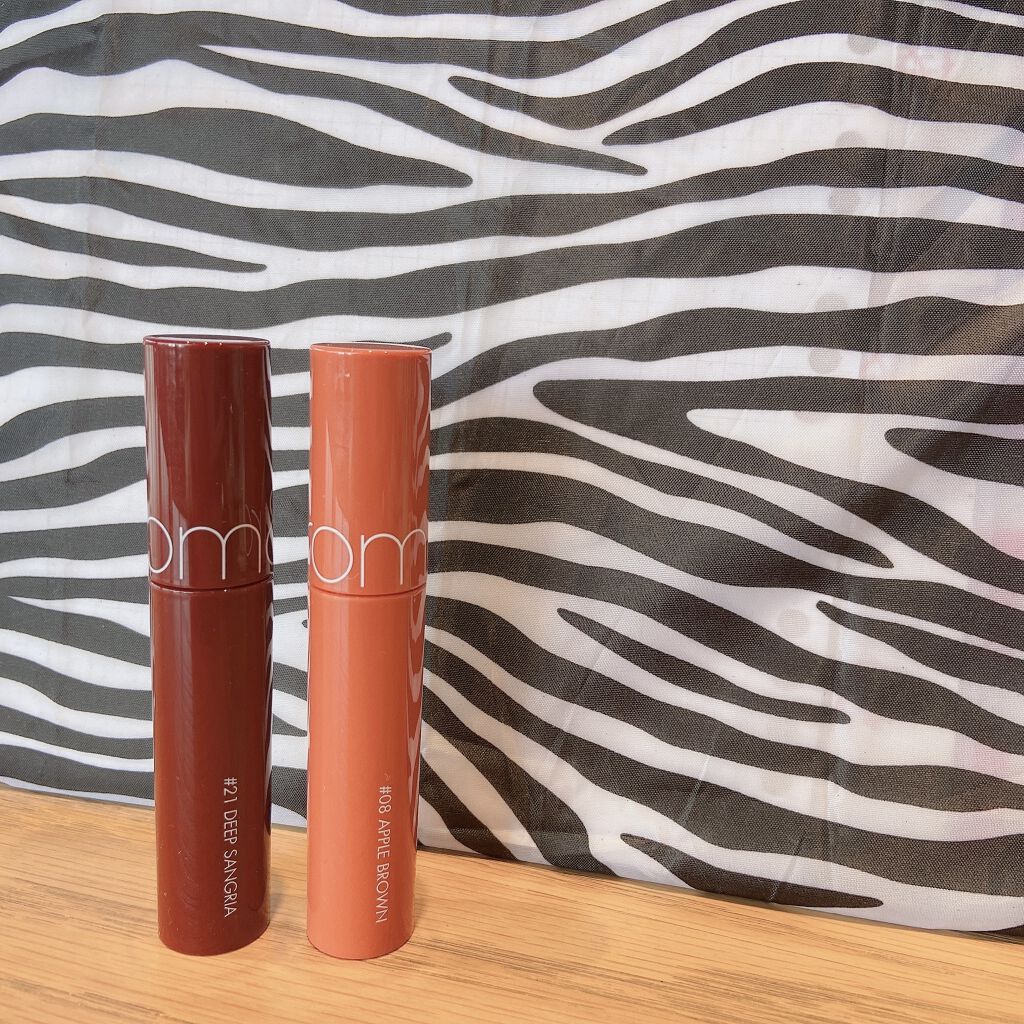 ジューシーラスティングティント/rom&nd/リップティントを使ったクチコミ（1枚目）