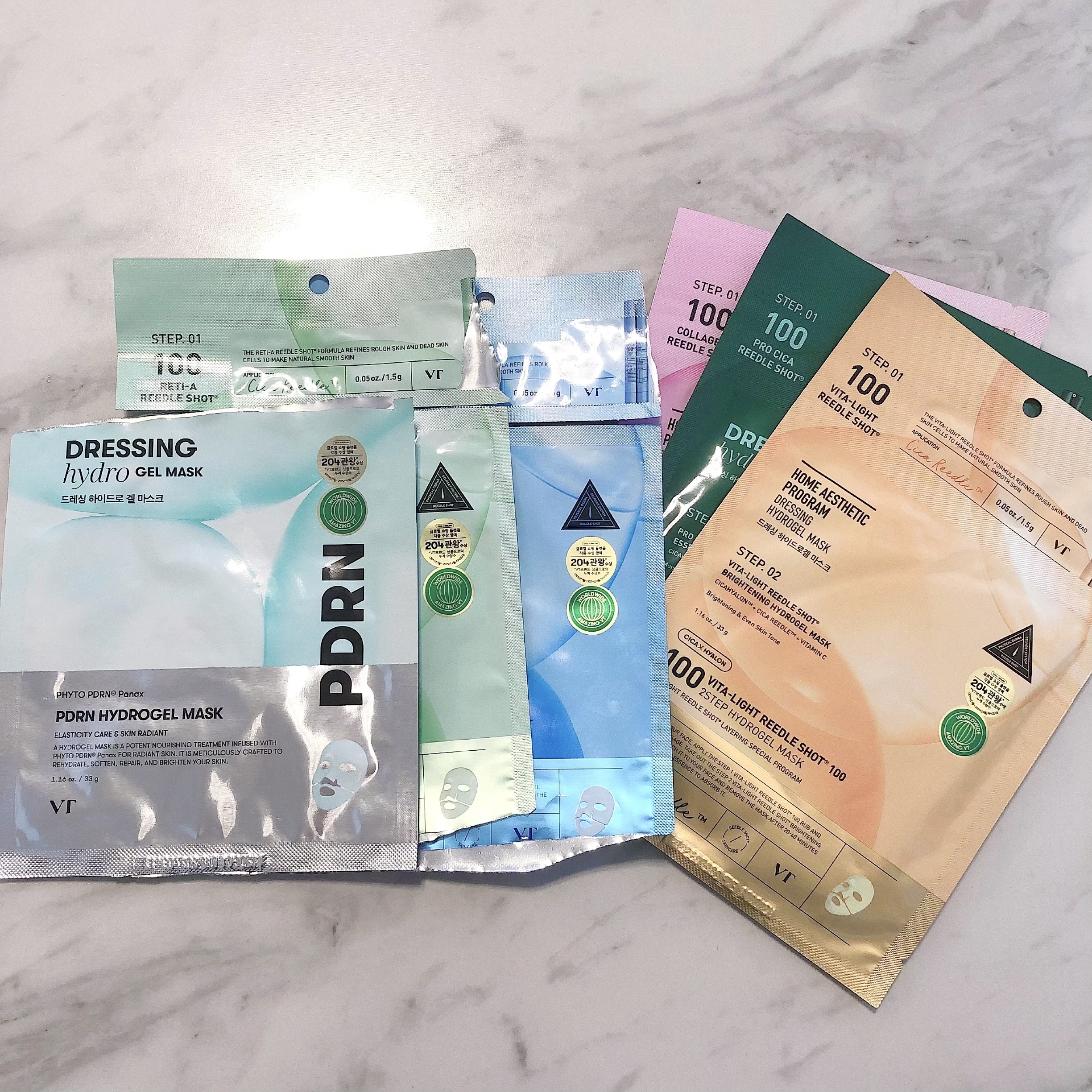 PDRN ハイドロゲルマスク/VT/シートマスク・パックを使ったクチコミ（1枚目）