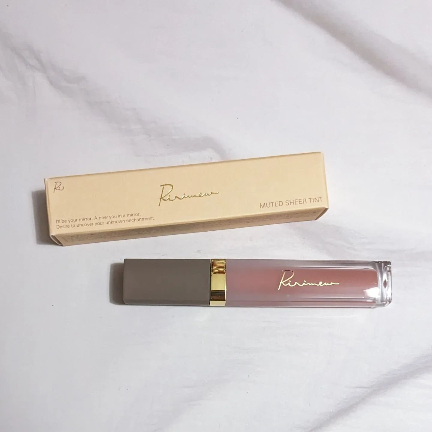 ミューテッドシアーティント/Ririmew/リップティントを使ったクチコミ（1枚目）
