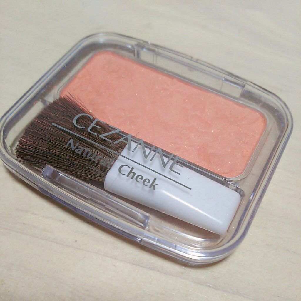 ナチュラル チークN/CEZANNE/パウダーチークを使ったクチコミ（1枚目）