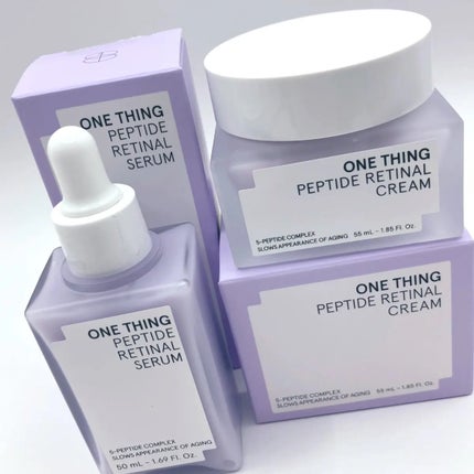 ペプチドレチナールセラム/ONE THING/美容液を使ったクチコミ(1枚目)