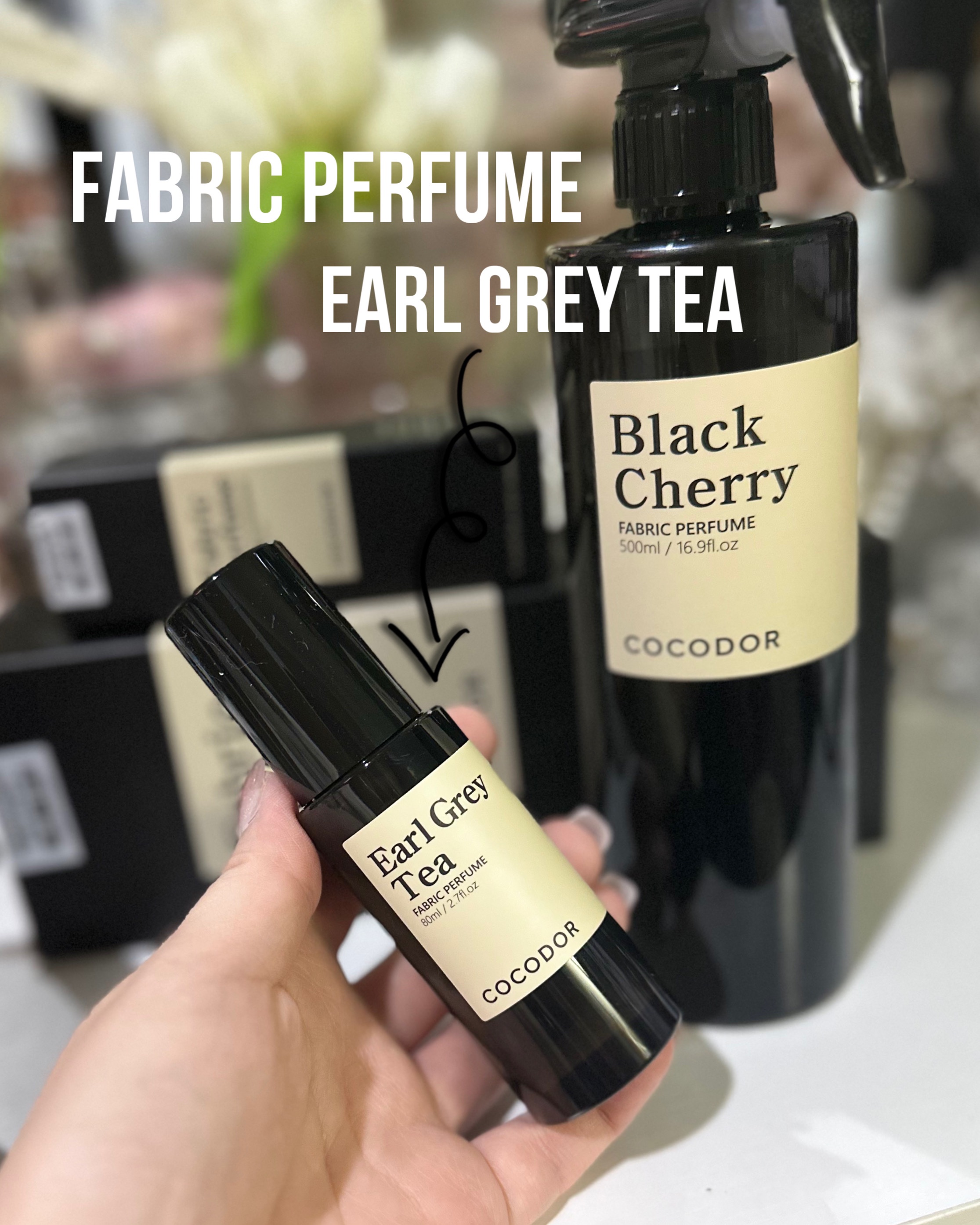 ファブリックパフューム アールグレイティー/COCODOR/ファブリックミストを使ったクチコミ（1枚目）