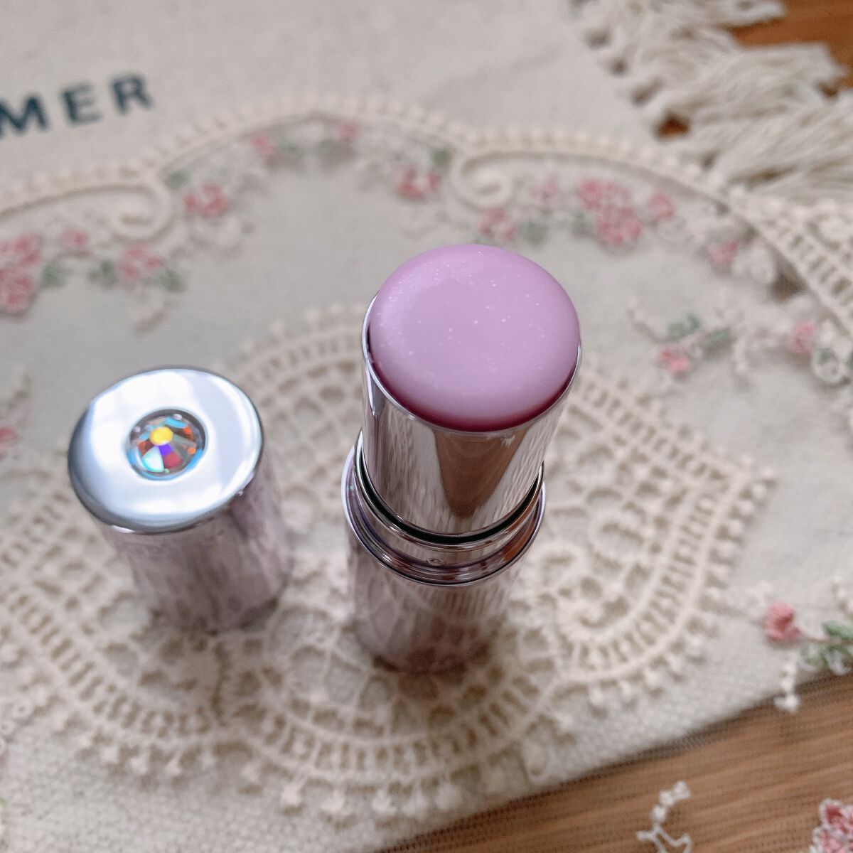 グロウブラッシュ バームティント/JILL STUART/ジェル・クリームチークを使ったクチコミ（3枚目）