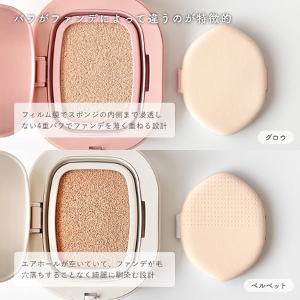 プロ グルタチオン ベルベット クッションファンデーション/MEDICUBE/クッションファンデーションを使ったクチコミ(3枚目)