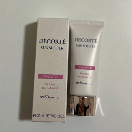 サンシェルター トーンアップCC/DECORTÉ/CCクリームを使ったクチコミ(1枚目)