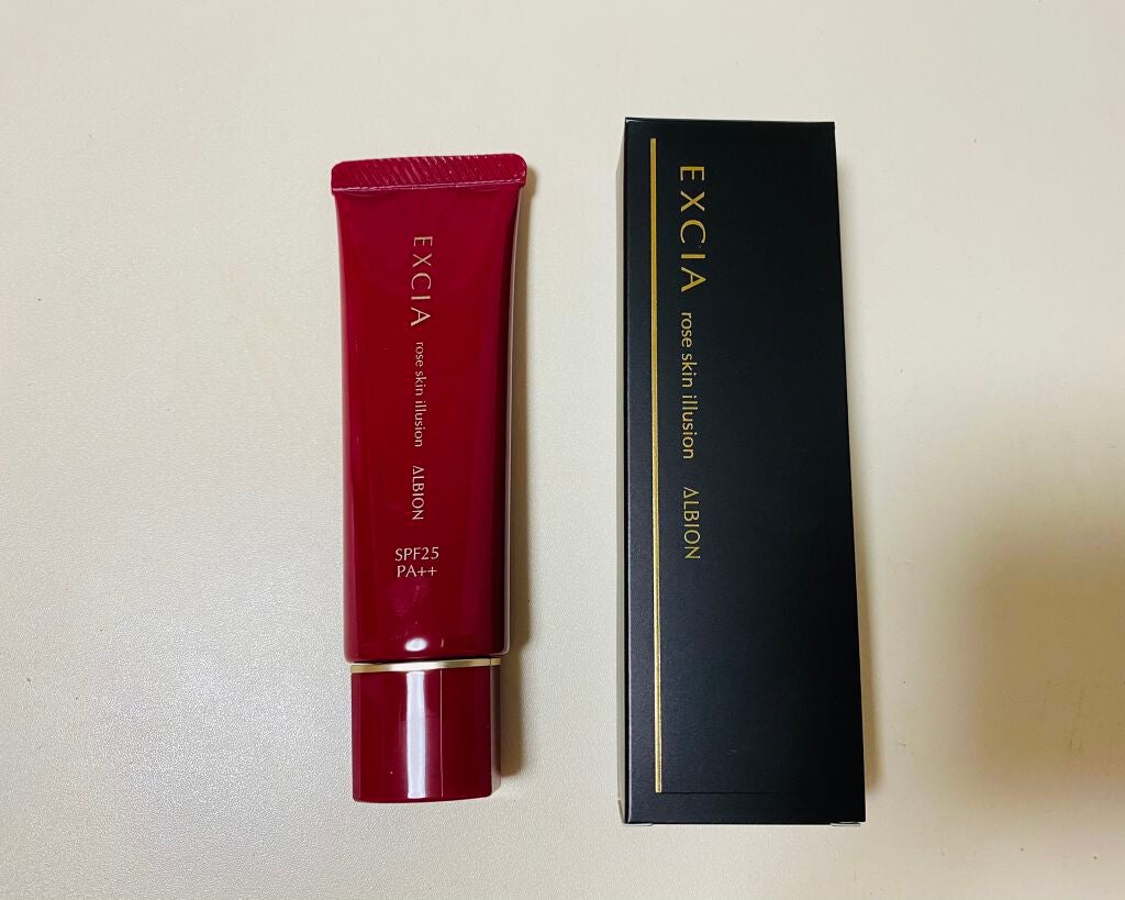 エクシアALローズスキンイリュージョン/ALBION/クリーム・エマルジョンファンデーションを使ったクチコミ(1枚目)