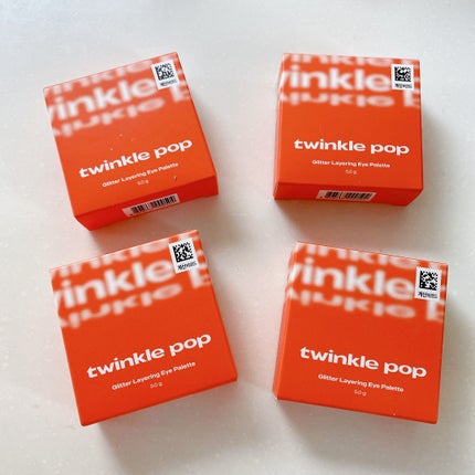 グリッターレイヤリングアイシャドウパレット/TWINKLE POP/アイシャドウパレットを使ったクチコミ(3枚目)