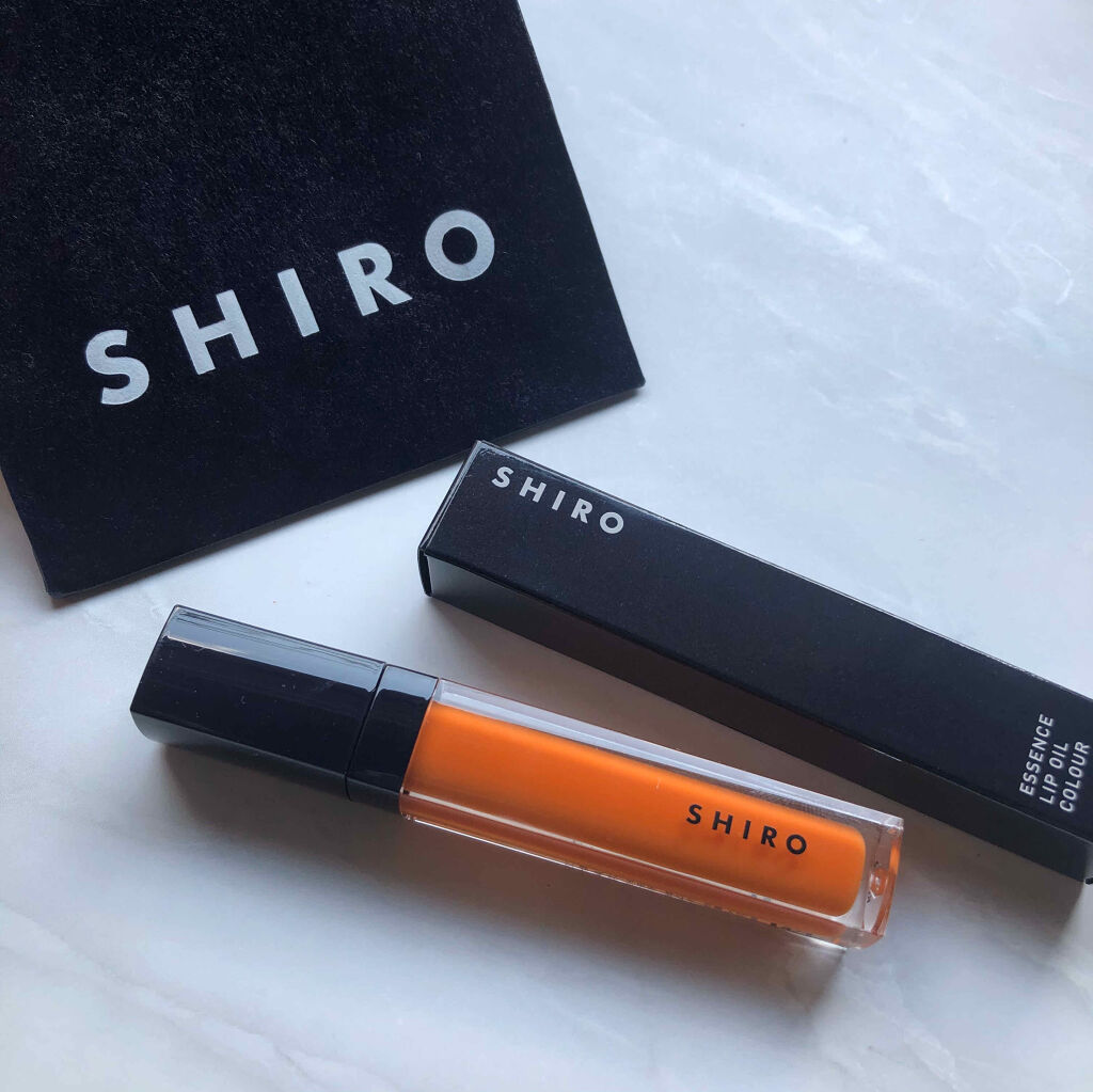 エッセンスリップオイルカラー/SHIRO/リップオイルを使ったクチコミ（1枚目）