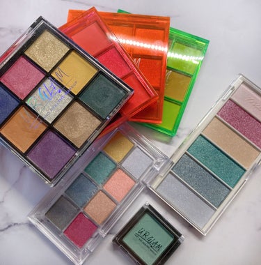 UR GLAM　BLOOMING EYE COLOR PALETTE/U R GLAM/アイシャドウパレットを使ったクチコミ（2枚目）