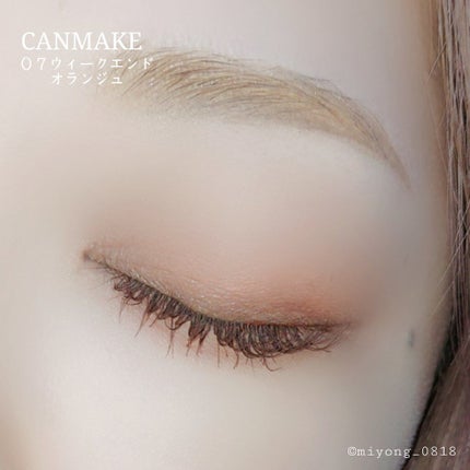 パーフェクトマルチアイズ/キャンメイク/アイシャドウパレットを使ったクチコミ(7枚目)