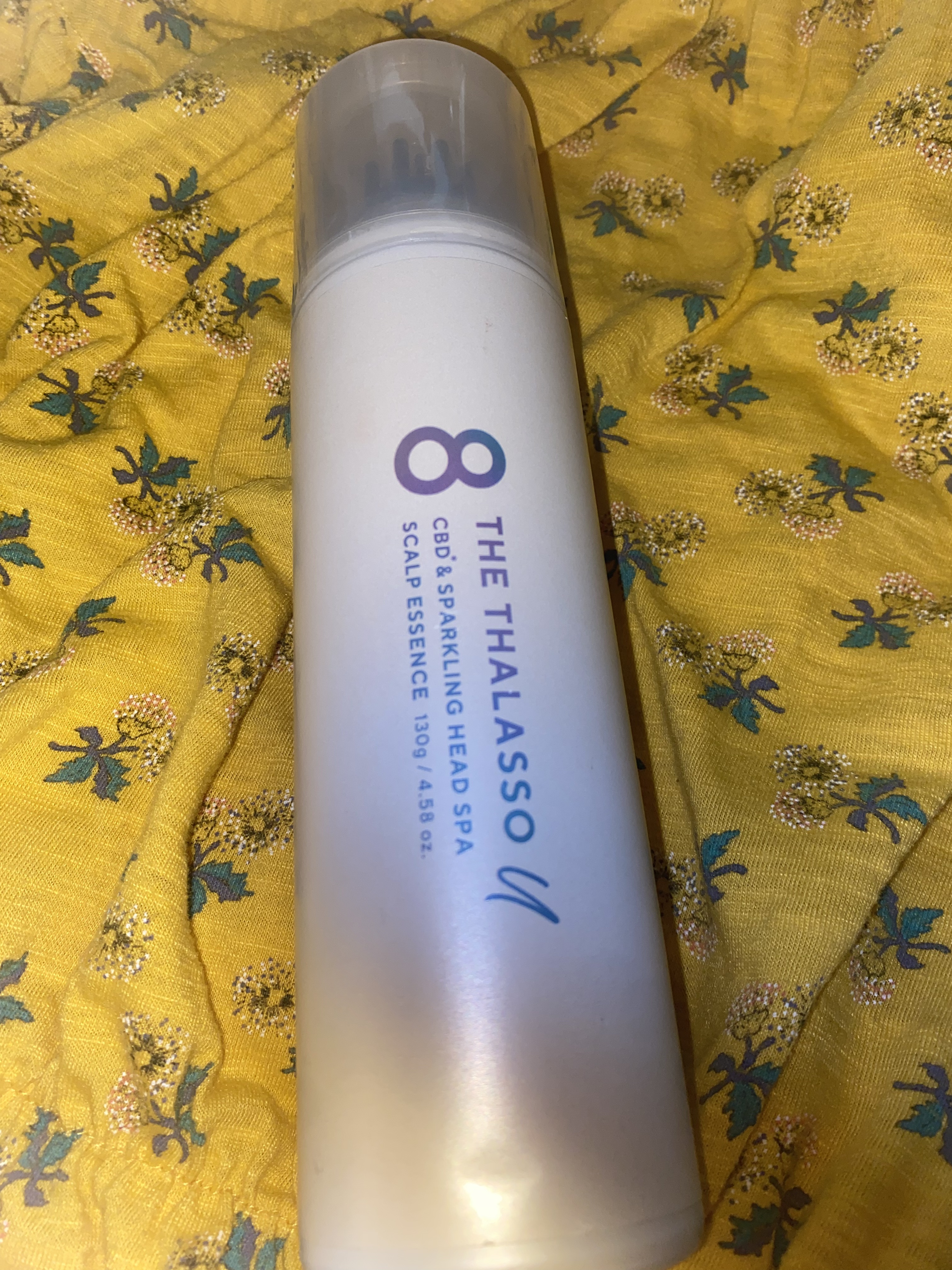 エイトザタラソ ユー CBD＆スパークリング ヘッドスパ スキャルプエッセンス/エイトザタラソ/頭皮ローションを使ったクチコミ（1枚目）